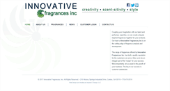 Desktop Screenshot of innovativefragrances.com