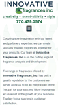 Mobile Screenshot of innovativefragrances.com